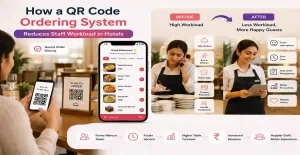 How a QR Code Ordering System Reduces Staff Workload in Hotels