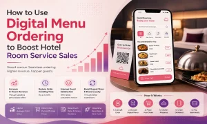 How to Use Digital Menu Ordering to Boost Hotel Room Service Sales