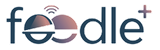 Foodle+ logo with stylized restaurant cloche icon and modern typography